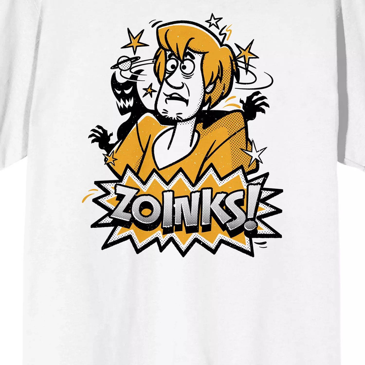 Мужская футболка Scooby Doo Shaggy Zoinks Licensed Character мужская футболка с коротким рукавом scaredy shaggy zoinks scooby doo fifth sun черный