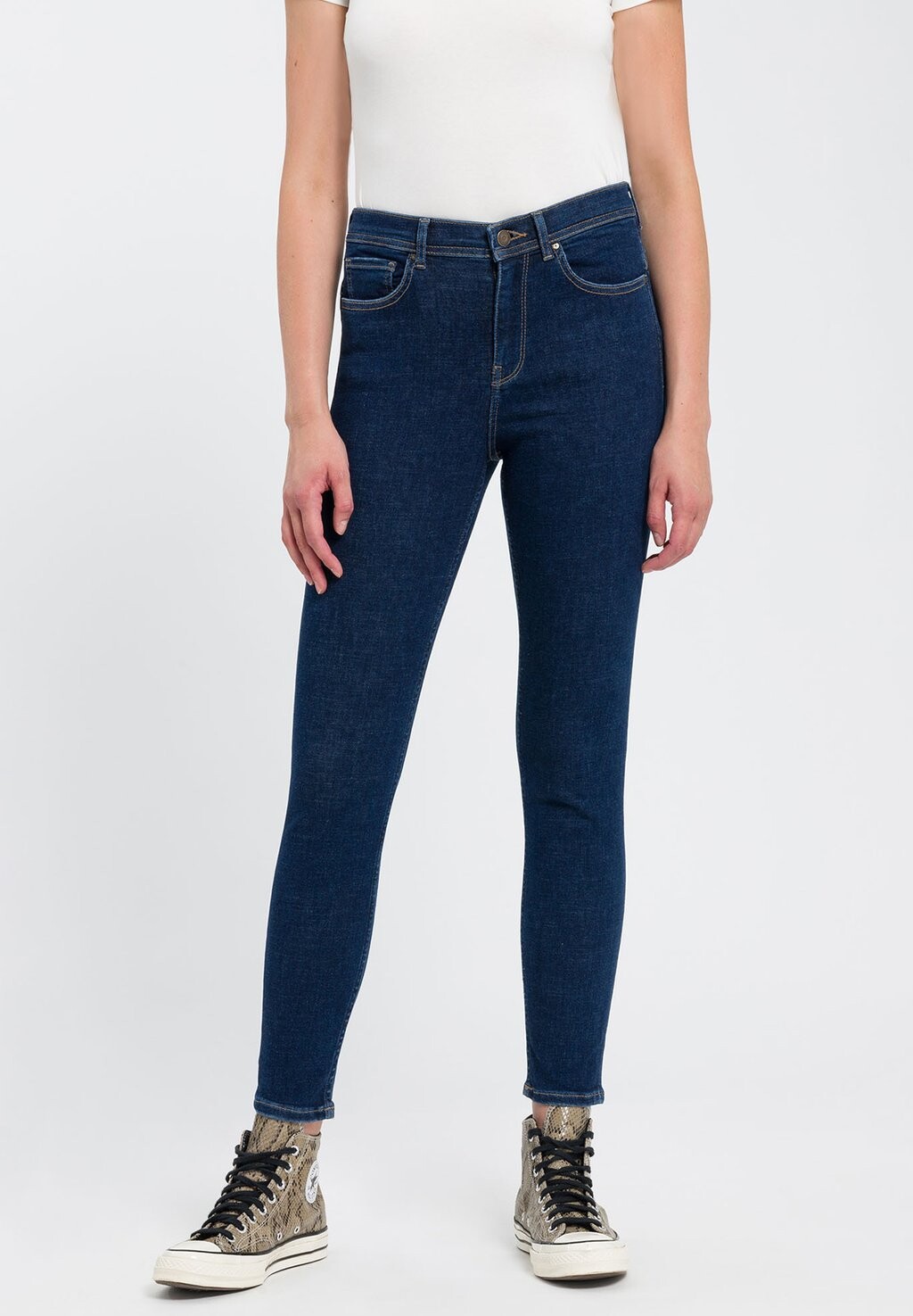 

Джинсы скинни Cross Jeans, темно-синий