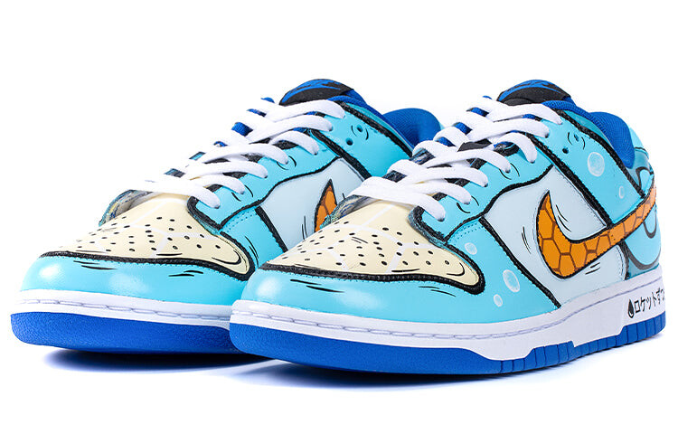 

Кроссовки Nike Dunk Low, синий / коричневый