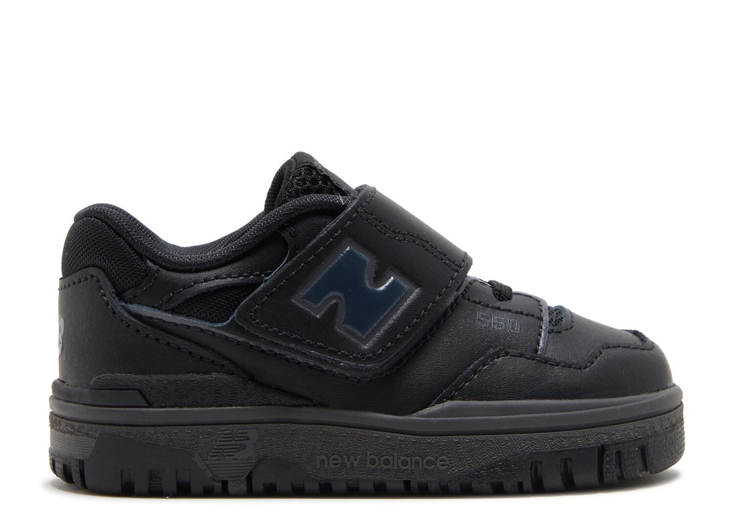 

Кроссовки New Balance 550 Bungee Lace Toddler 'Triple Black', черный