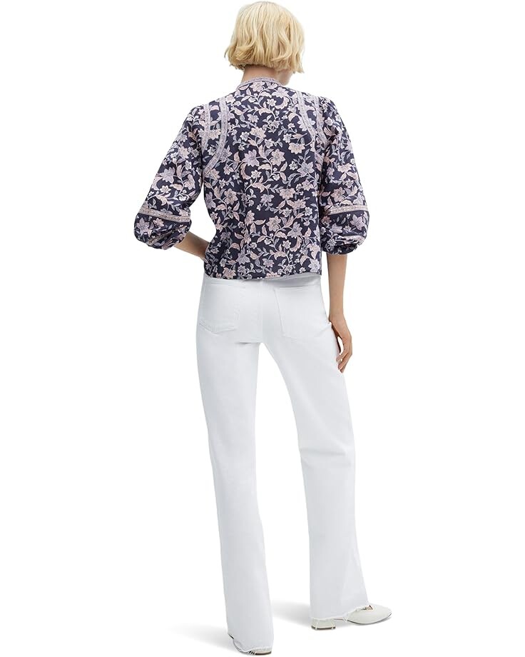 

Блуза MANGO Jimena Blouse, фиолетовый