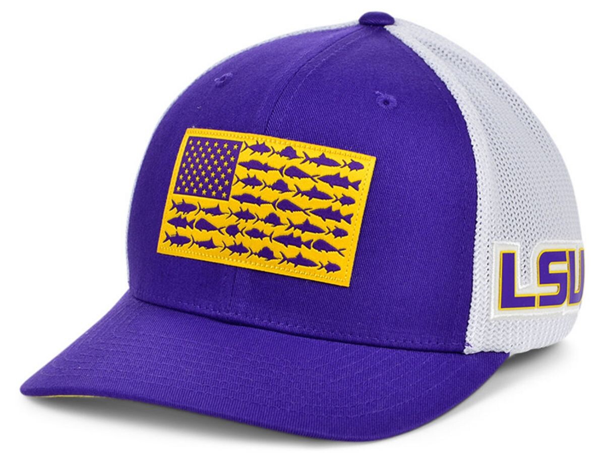 

Кепка эластичного кроя LSU Tigers PFG Fish Flag Columbia