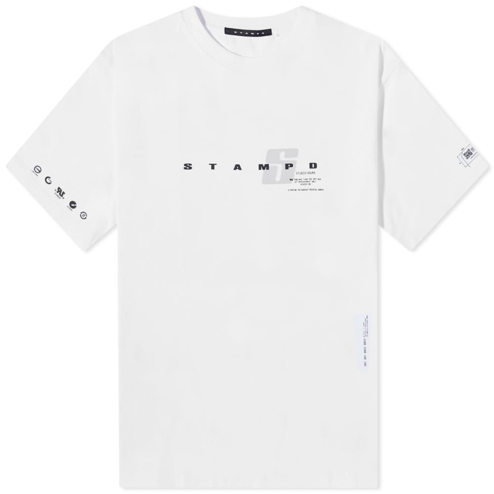 

Свободная футболка Stampd Transit, белый