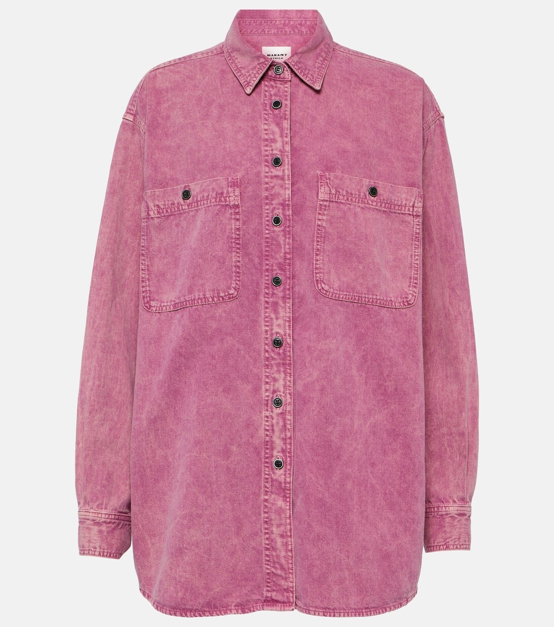 

Джинсовая рубашка verane Marant Etoile, розовый
