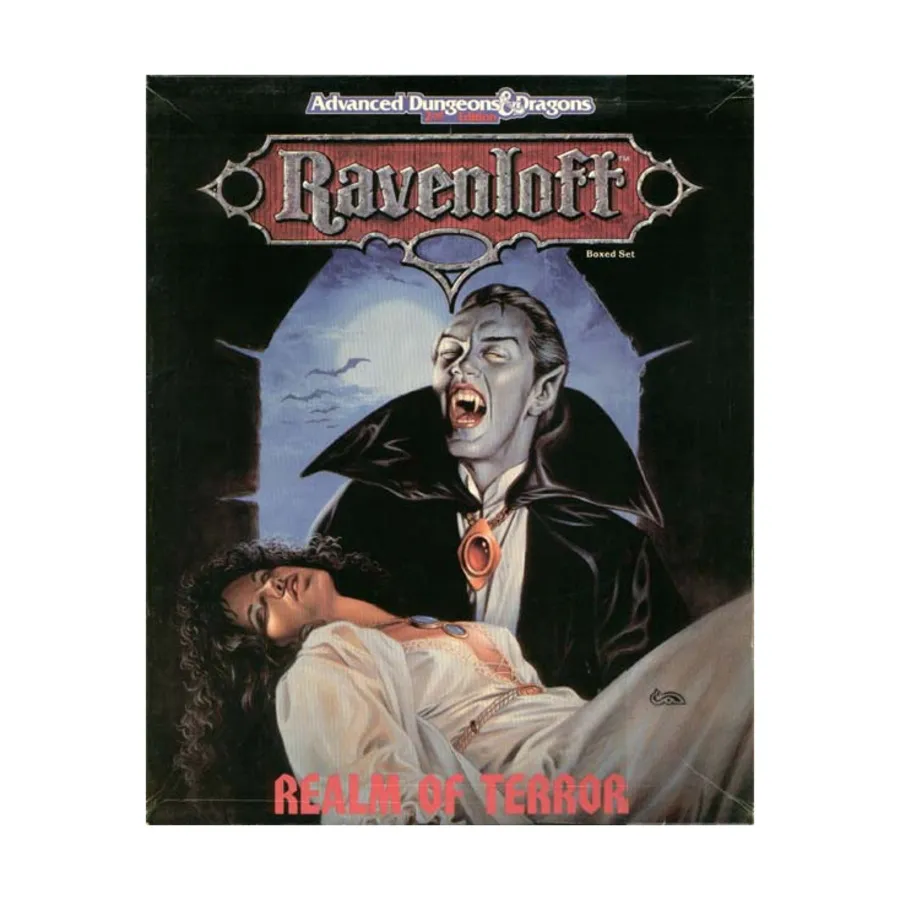 

Realm of Terror - Campaign Book Only!, Ravenloft (TSR), мягкая обложка