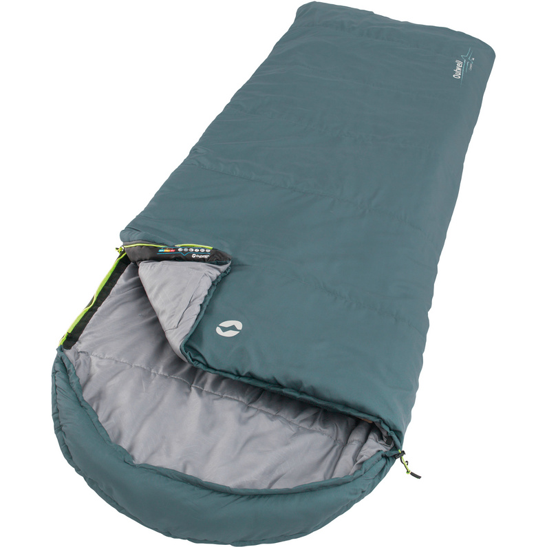 большой и высокий спальный мешок 20 °f тигровая лилия оранжевая Спальный мешок Кэмпион Люкс Outwell, зеленый