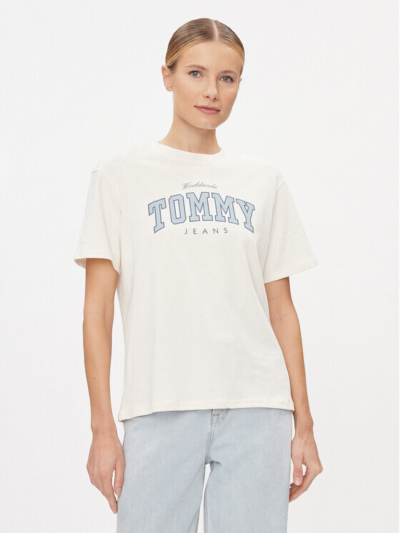 

Футболка свободного кроя Tommy Jeans, белый