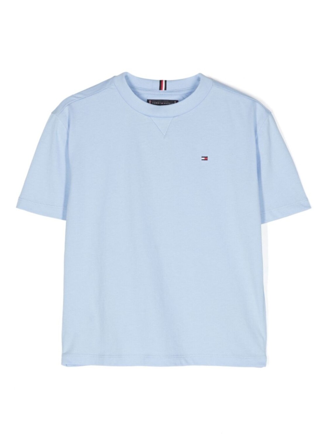 

Футболка с вышитым логотипом Tommy Hilfiger Junior, синий