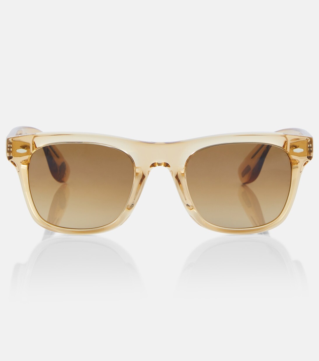 

Солнцезащитные очки Mr. Brunello из коллаборации с Oliver Peoples Brunello Cucinelli, бежевый