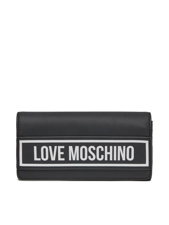 

Большой женский кошелек Love Moschino, черный