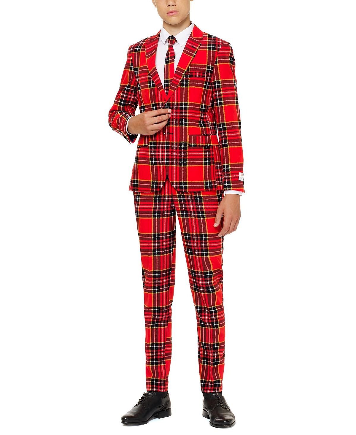 

Рождественский костюм лесоруба Big Boys OppoSuits