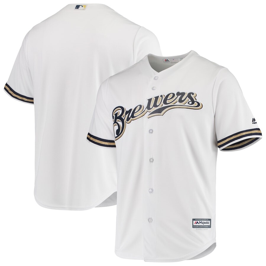 

Джерси Majestic Milwaukee Brewers, белый