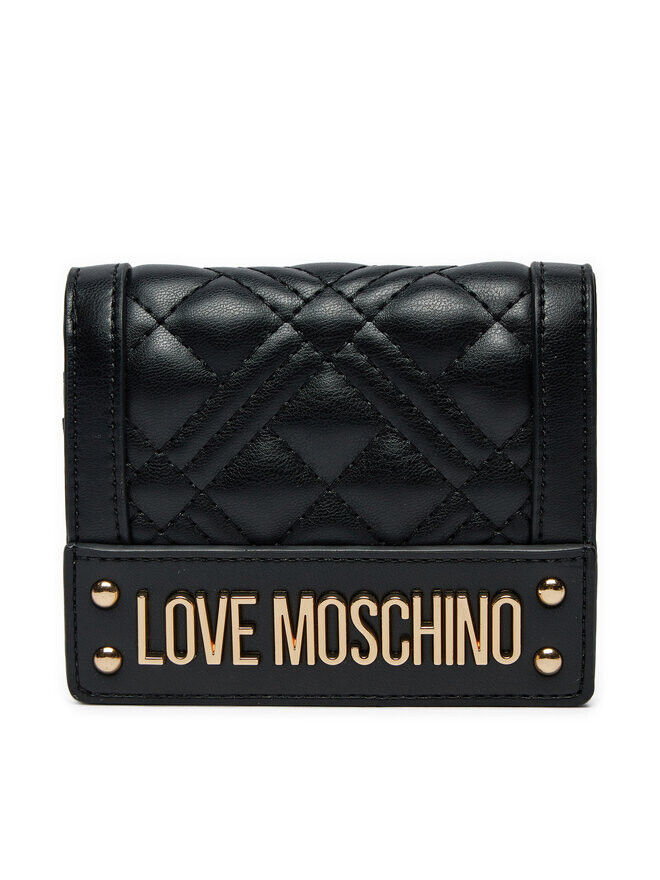 

Маленький кошелек Love Moschino, черный
