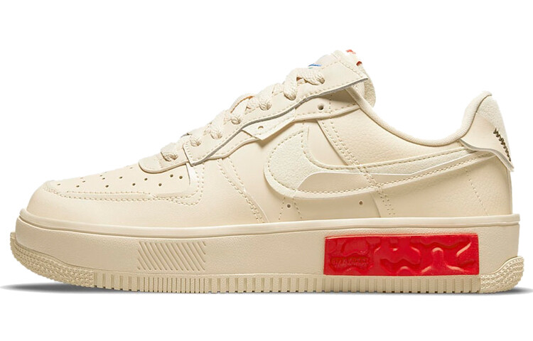 

Женские кроссовки для скейтбординга Nike Air Force 1 Fontanka, белый/красный