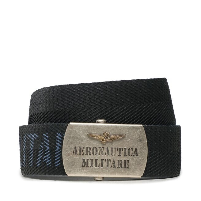 

Ремень Aeronautica Militare, черный/темно-синий
