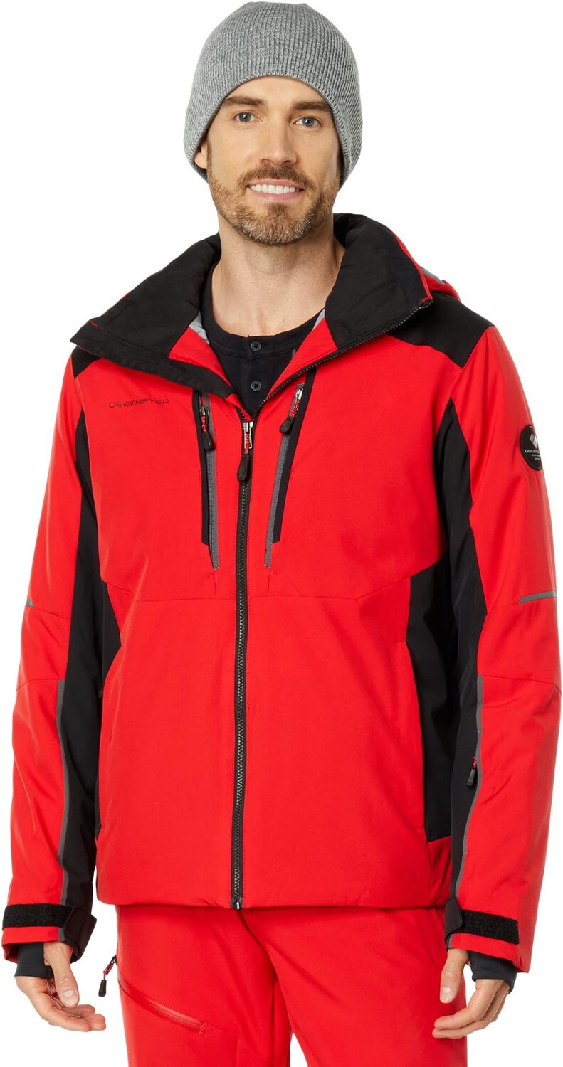 

Куртка Obermeyer Foundation Jacket, цвет Brakelight