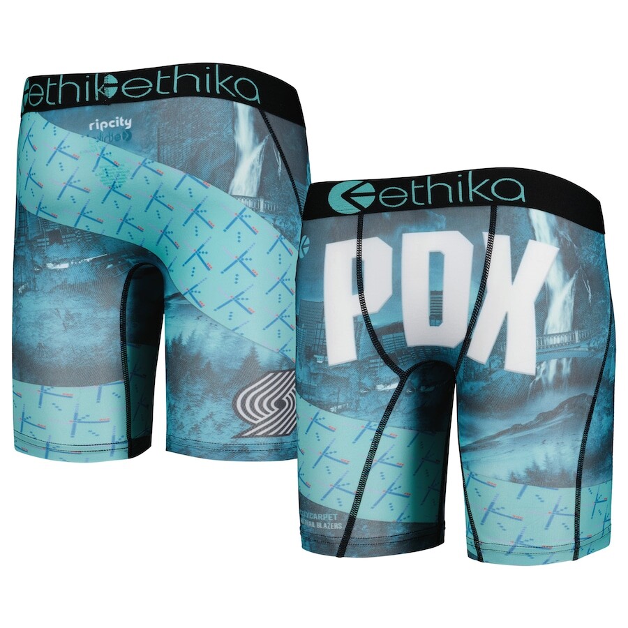 

Боксеры Ethika Portland Trail Blazers, синий