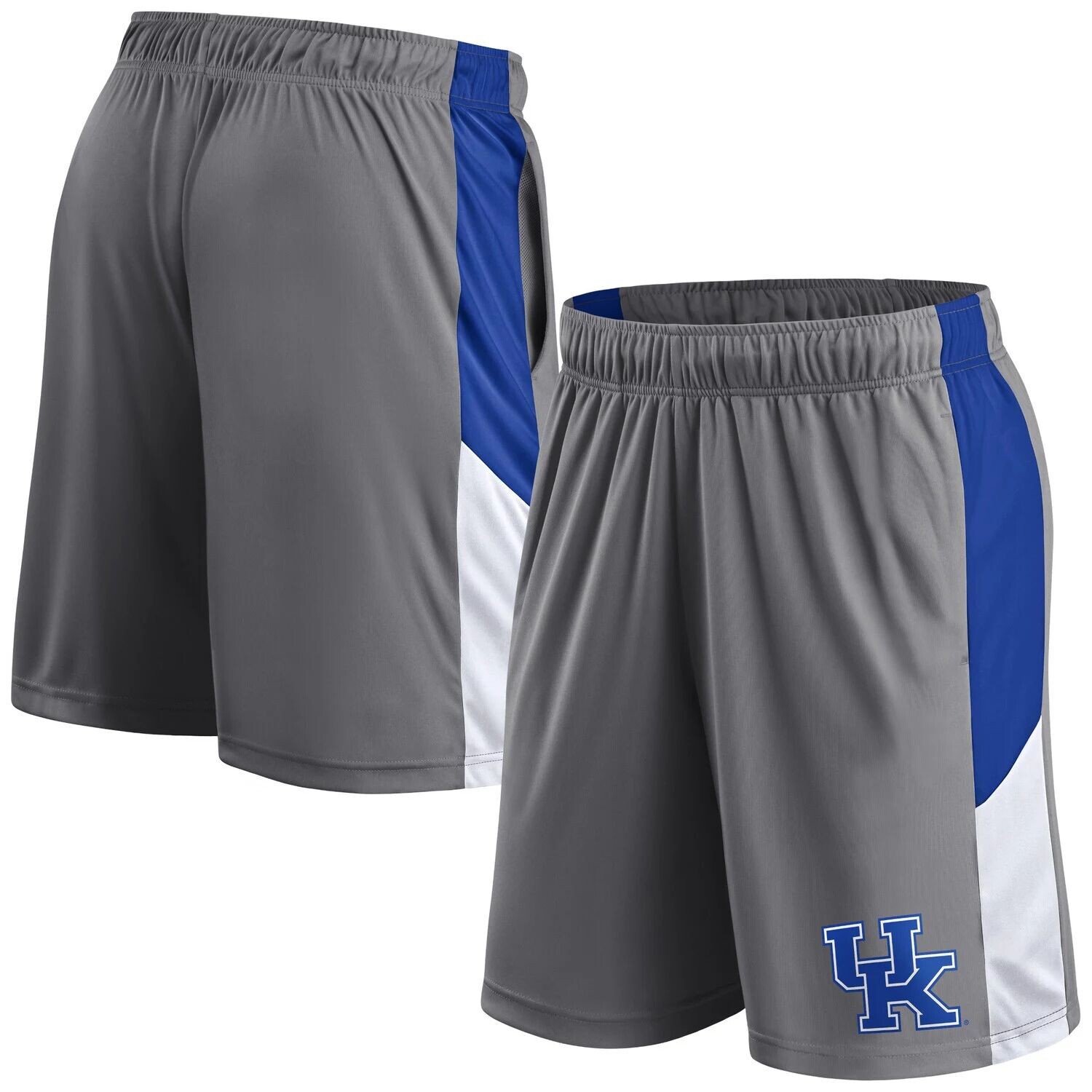 

Мужские серые шорты с логотипом Fanatics Kentucky Wildcats