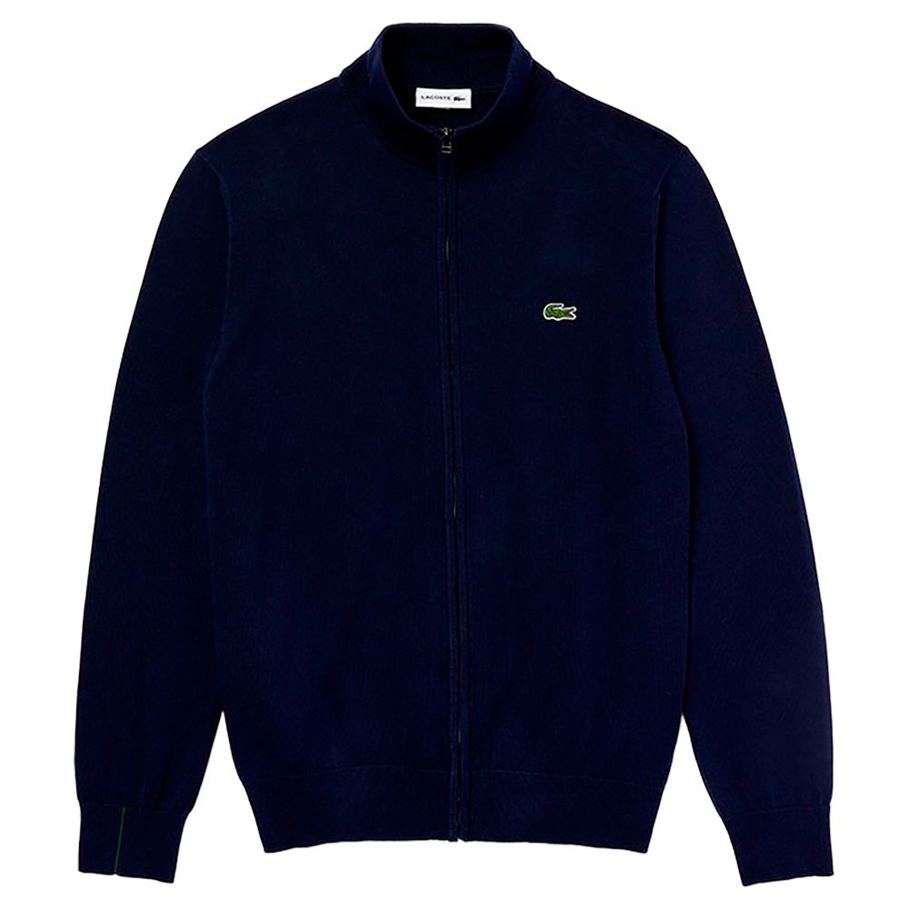 

Свитер Lacoste Classic Fit Organic Cotton Full Zip, синий