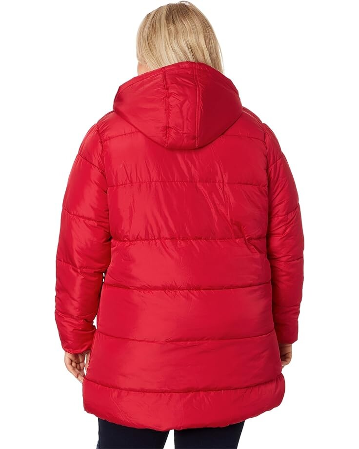

Куртка U.S. POLO ASSN. Long Basic Jacket, цвет Engine Red