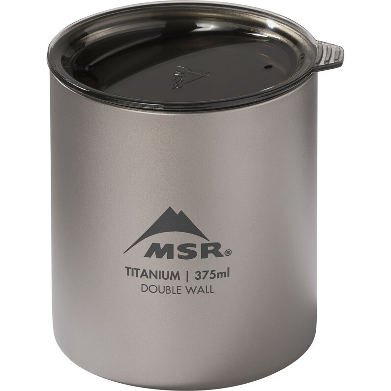 

Титановая кружка с двойными стенками MSR, серый