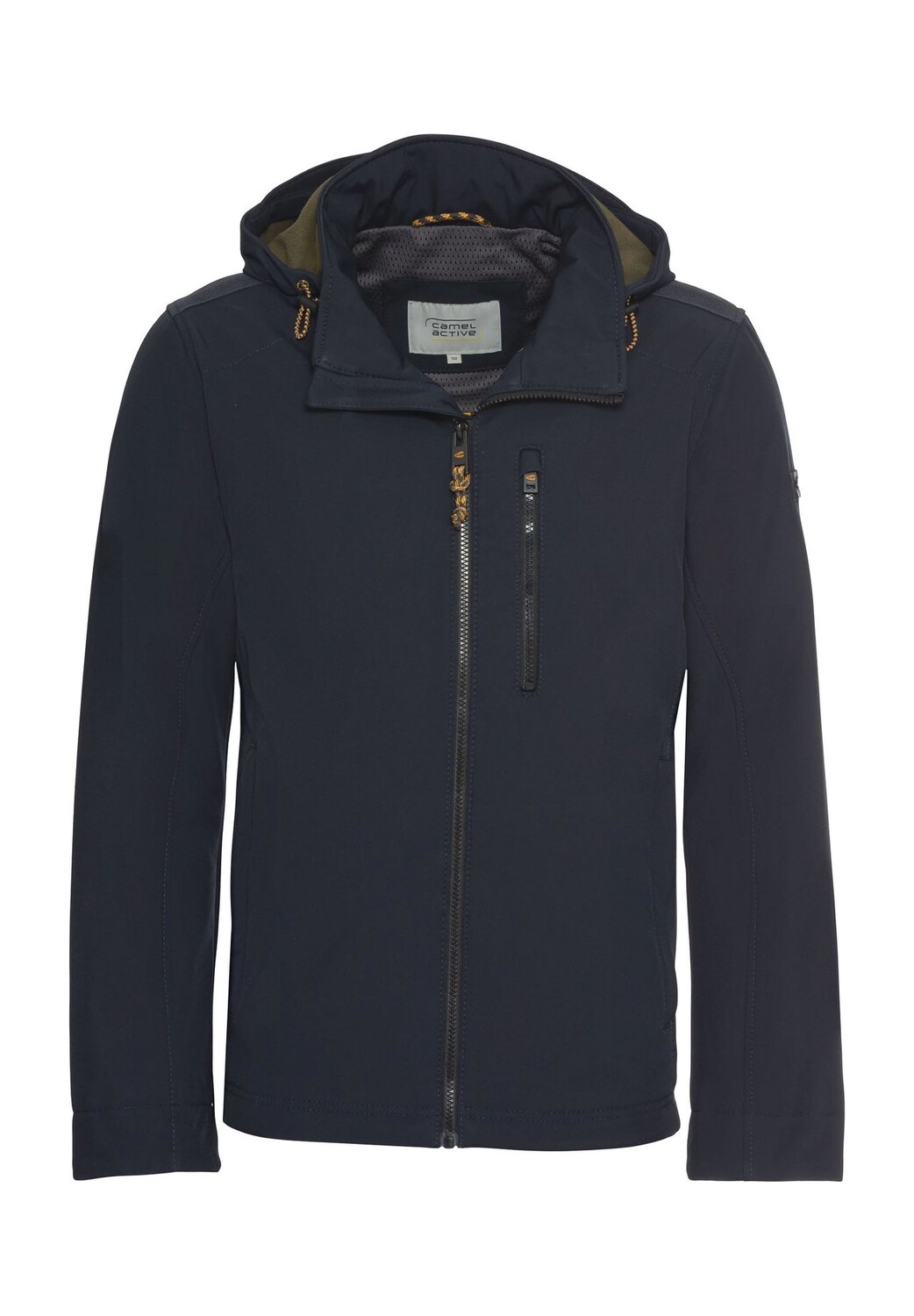 

Куртка Softshell, съемный капюшон, мужская camel active, темно-синий