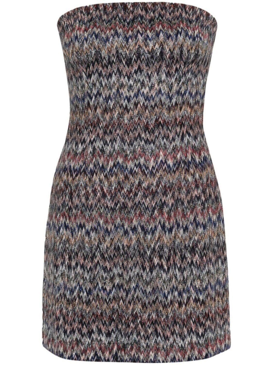 

Missoni платье мини без бретелей, синий