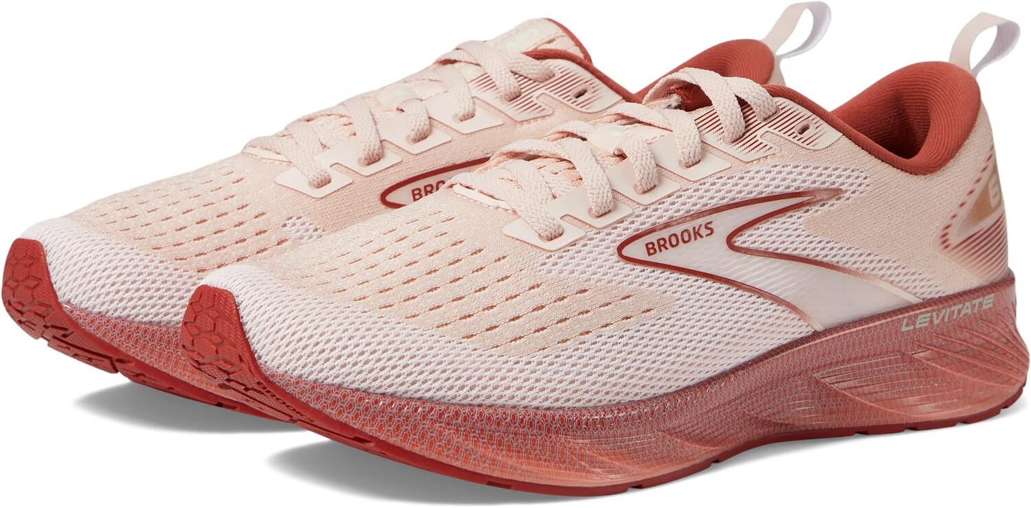 

Кроссовки Levitate 6 Brooks, цвет Peach Whip/Pink