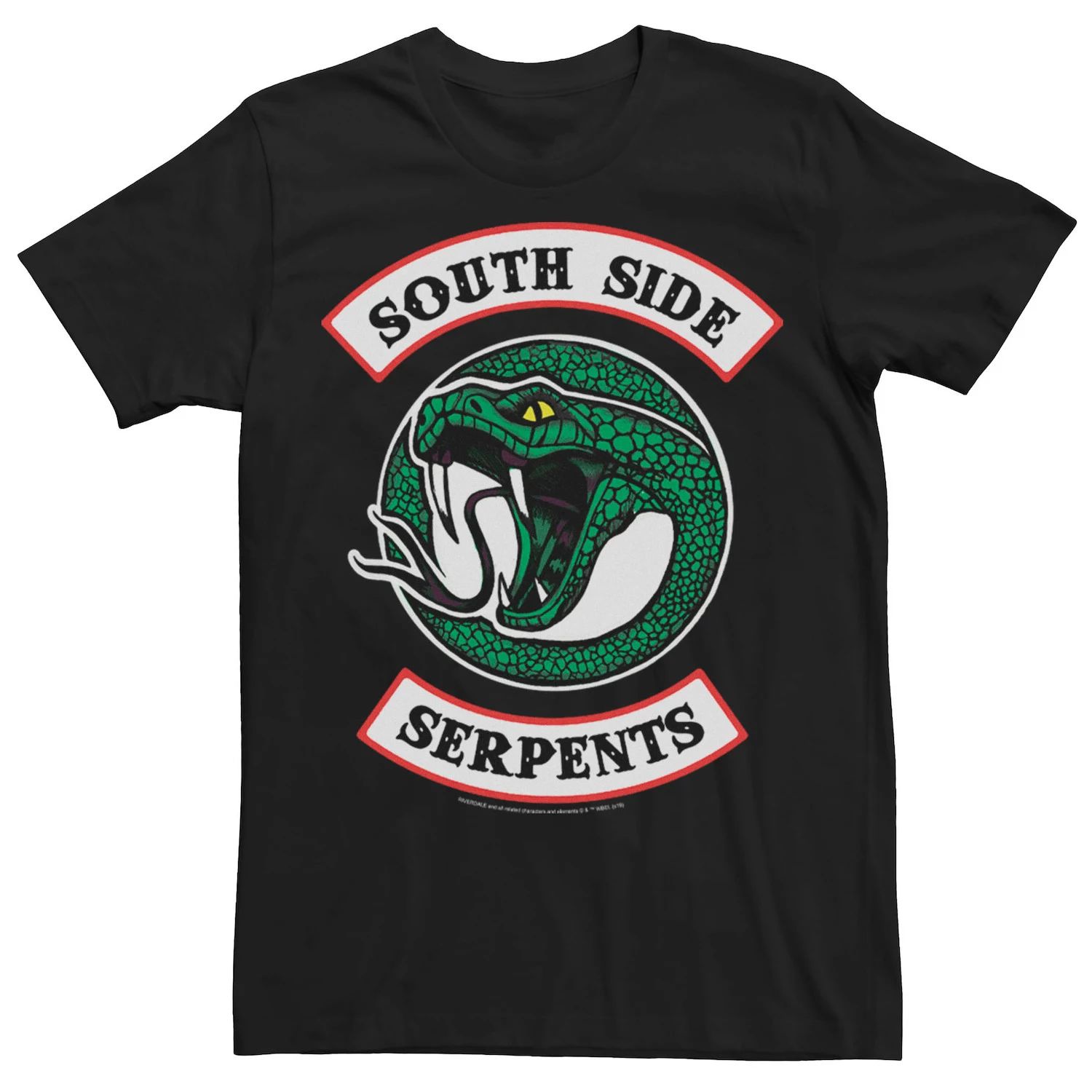 Мужская футболка Riverdale South Side Serpents Licensed Character коврик придверный riverdale join the south side serpents