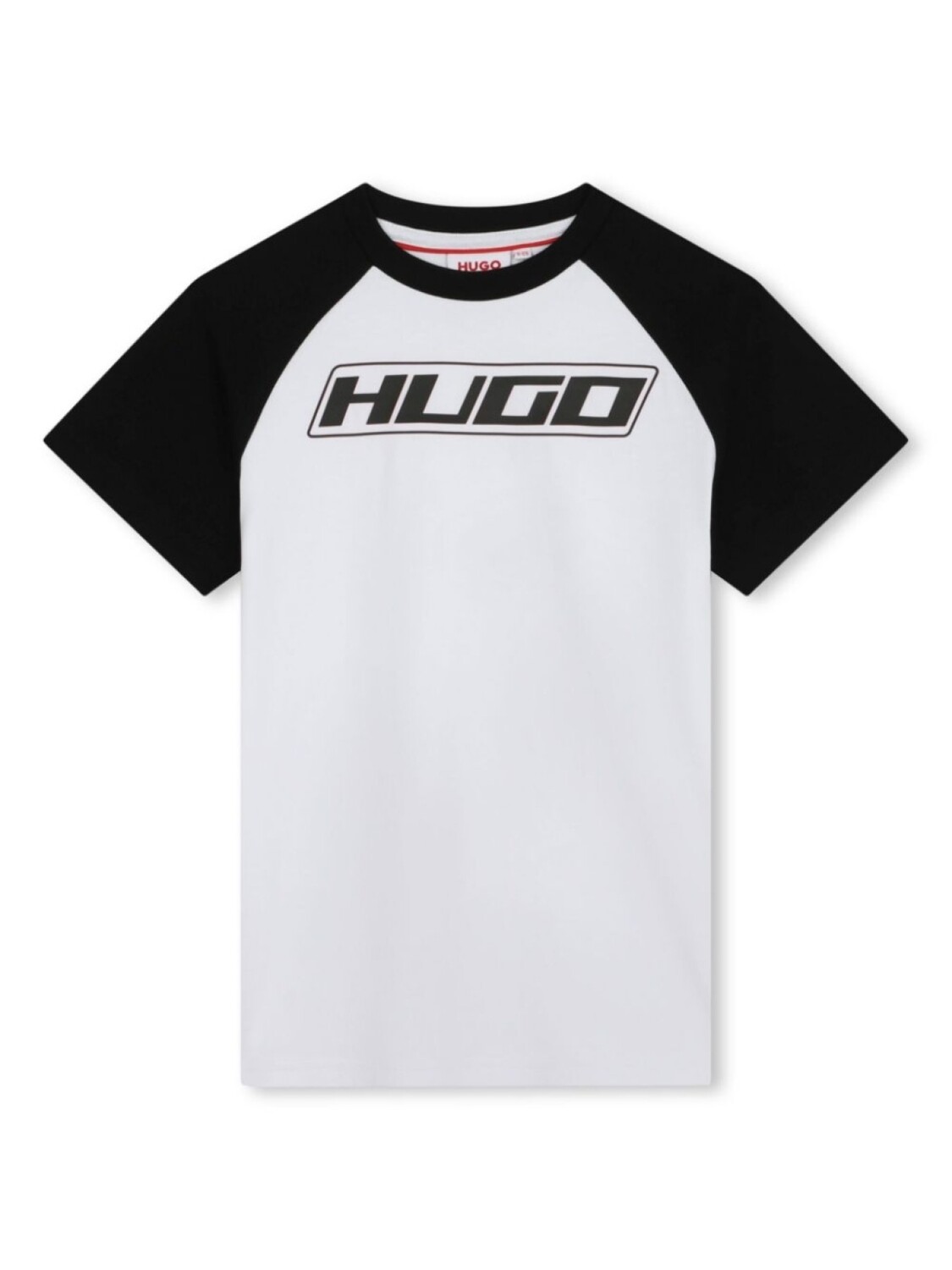 

HUGO KIDS футболка с логотипом, белый