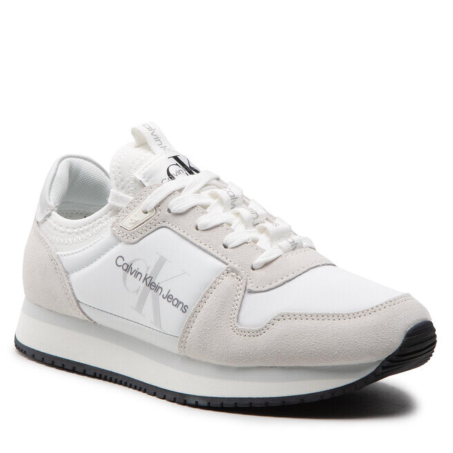 

Кроссовки Calvin Klein Jeans RunnerSock Laceup, белый