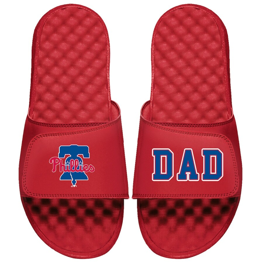 

Шлепанцы ISlide Philadelphia Phillies, красный