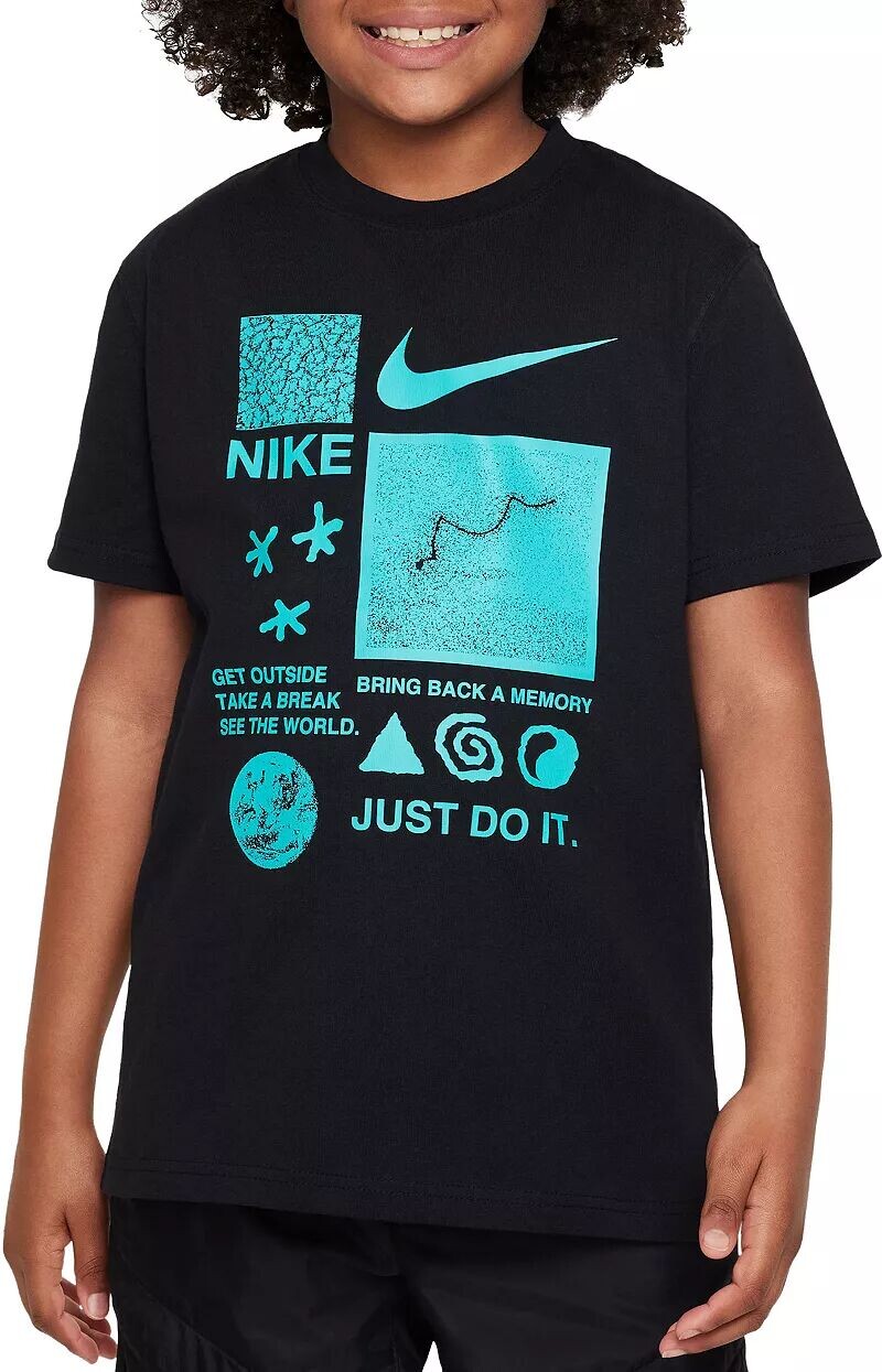 

Футболка с графическим рисунком Nike Youth Sportswear Create, черный