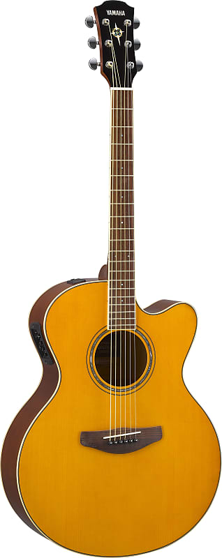 Акустическая гитара Yamaha CPX600 Vintage Tint Medium Jumbo Acoustic Electric Guitar