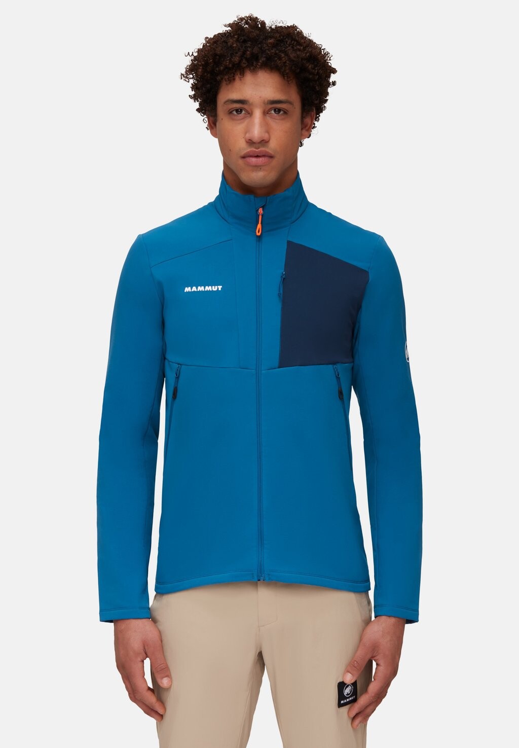

Куртка софтшелл Mammut, синий