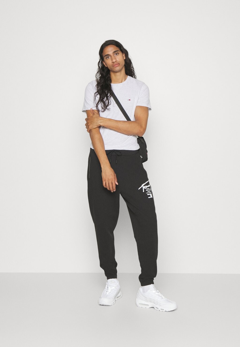 

базовая футболка SLIM TEE 2 PACK Tommy Jeans, новый уголь