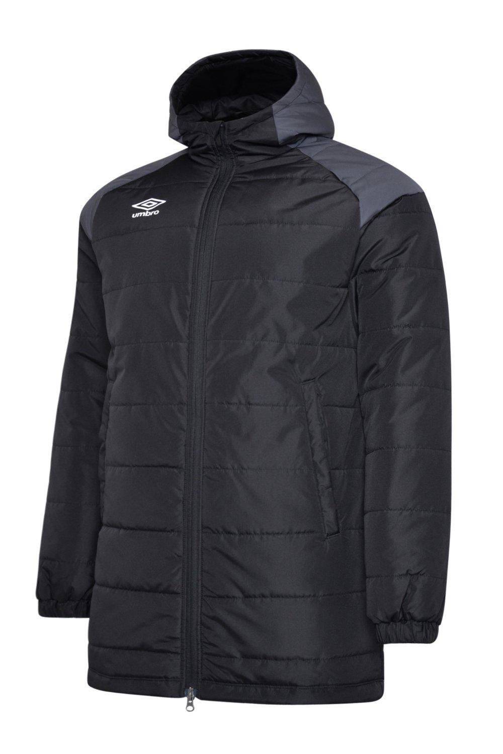 Утепленная куртка (с капюшоном) Umbro, серый umbro training padded