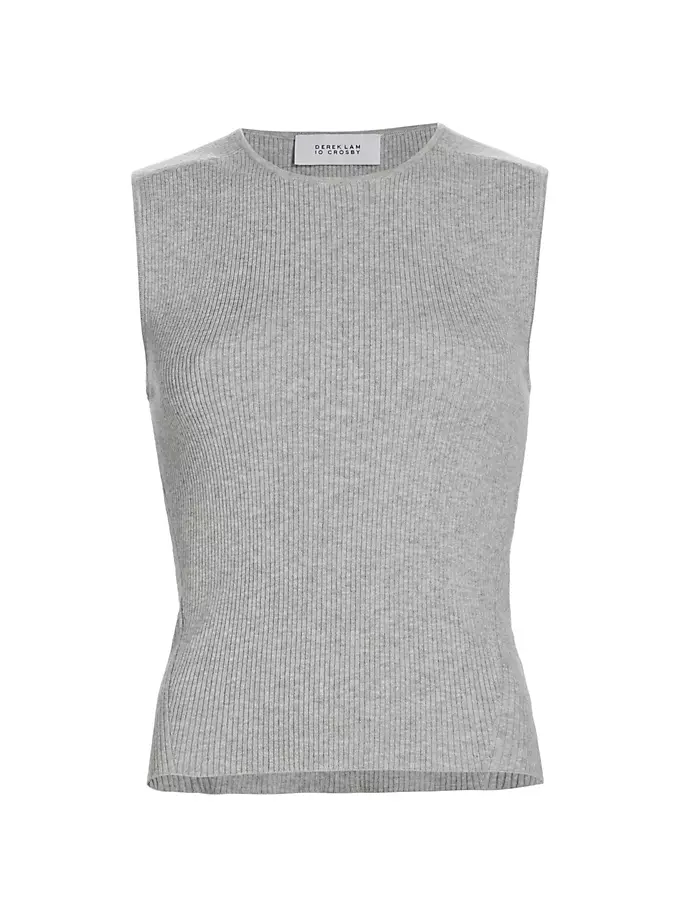 

Мускулистый танк Ариана Derek Lam 10 Crosby, серый