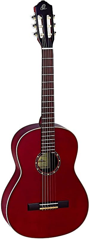 Акустическая гитара Ortega R121SNWR Wine Red Guitar