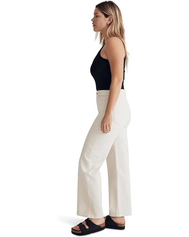 

Джинсы Madewell The Perfect Vintage Wide-Leg Jean in Vintage Canvas: Patch-Pocket Edition, цвет Vintage Canvas