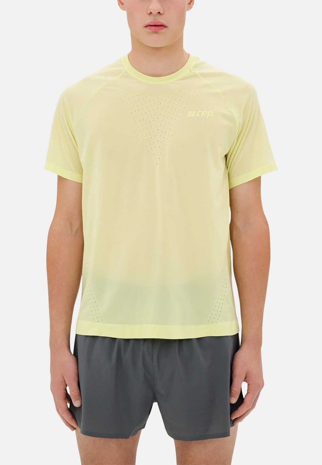 

Спортивная футболка ULTRALIGHT SHIRT SHORT SLEEVE MEN CEP, цвет lime