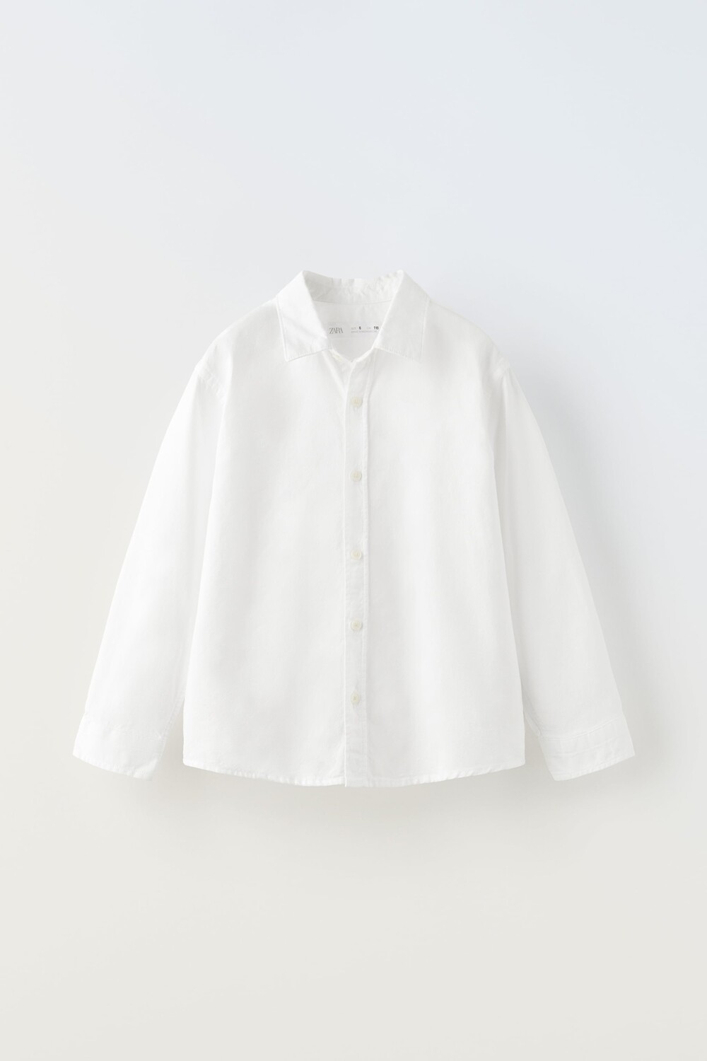 

Рубашка оксфорд Zara, белый