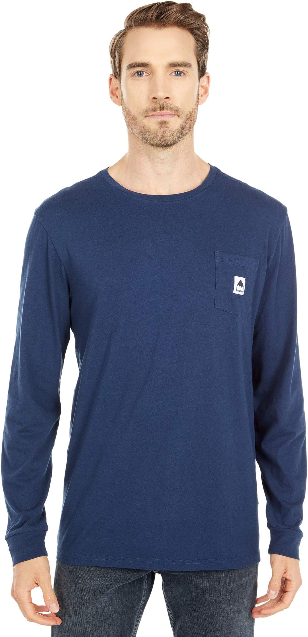 

Футболка Burton Colfax Long Sleeve T-Shirt, цвет Dress Blue