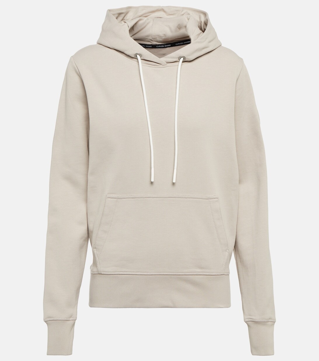 

Худи из хлопка мускока CANADA GOOSE, бежевый