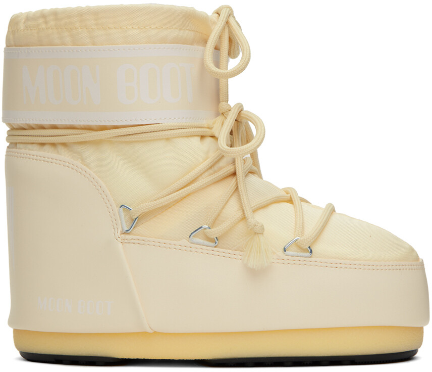 

Бежевые полусапоги Icon Moon Boot, Бежевый