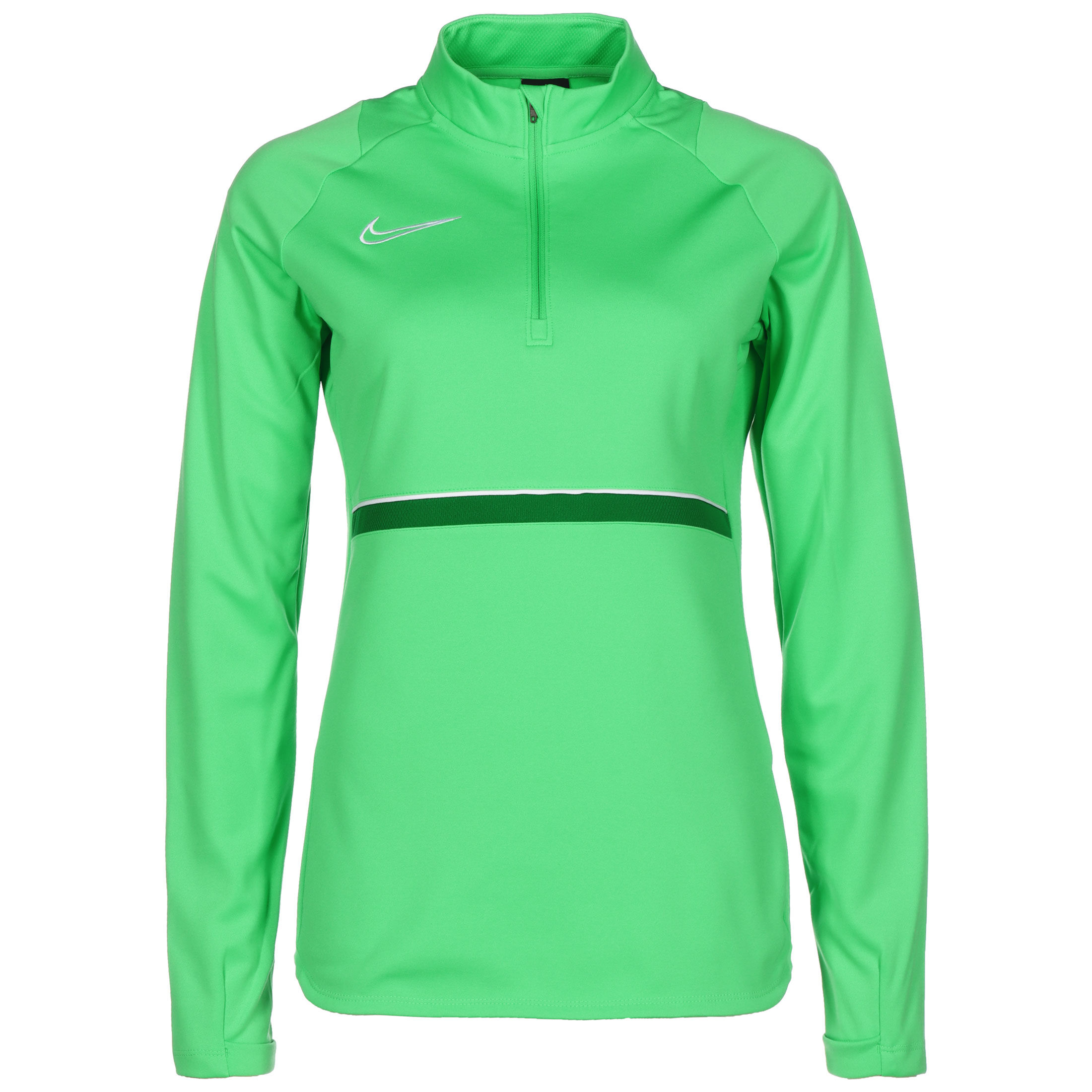 Лонгслив Nike Academy 21 Drill, цвет grün/dunkelgrün