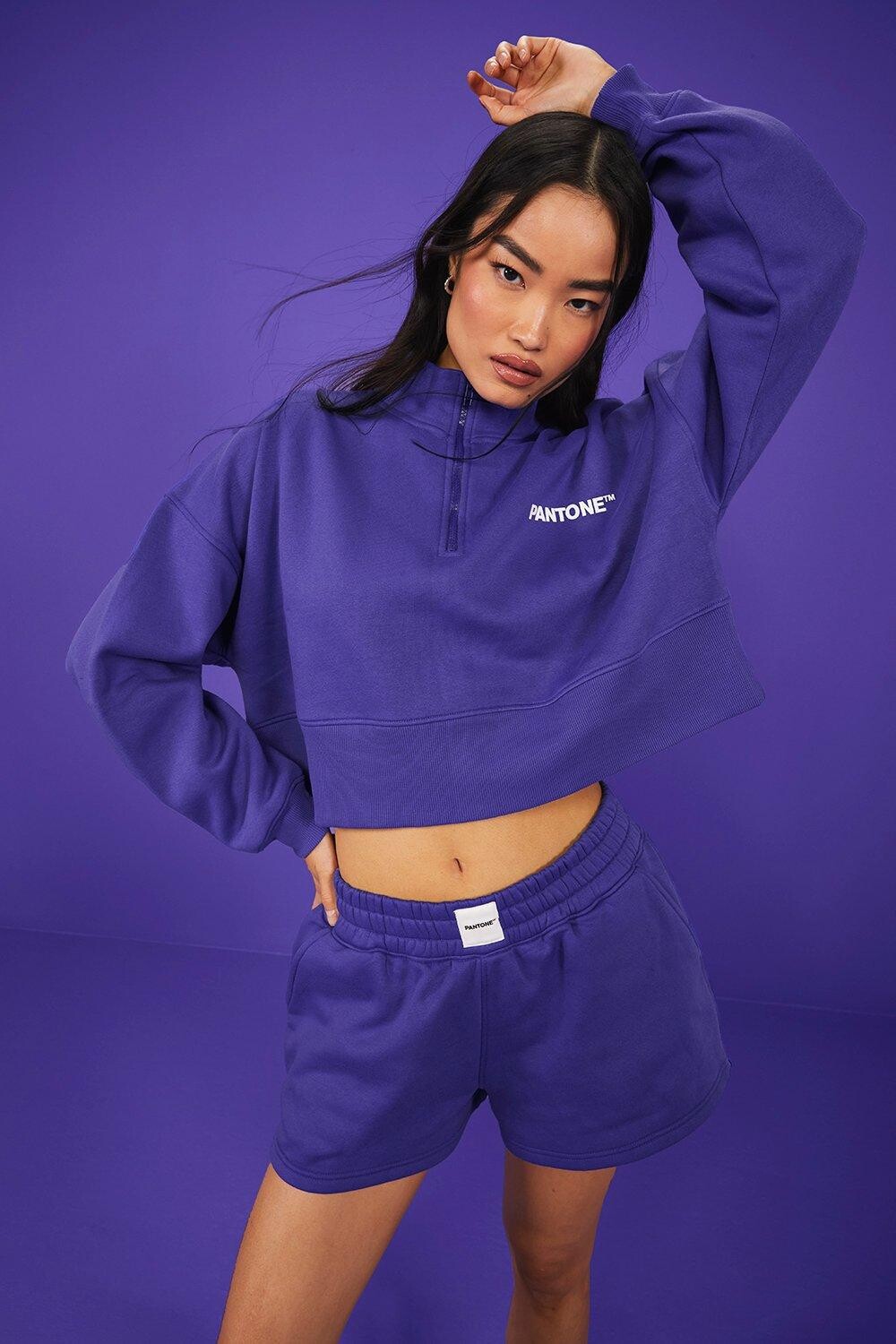 

Шорты-боксеры pantone Boohoo, фиолетовый