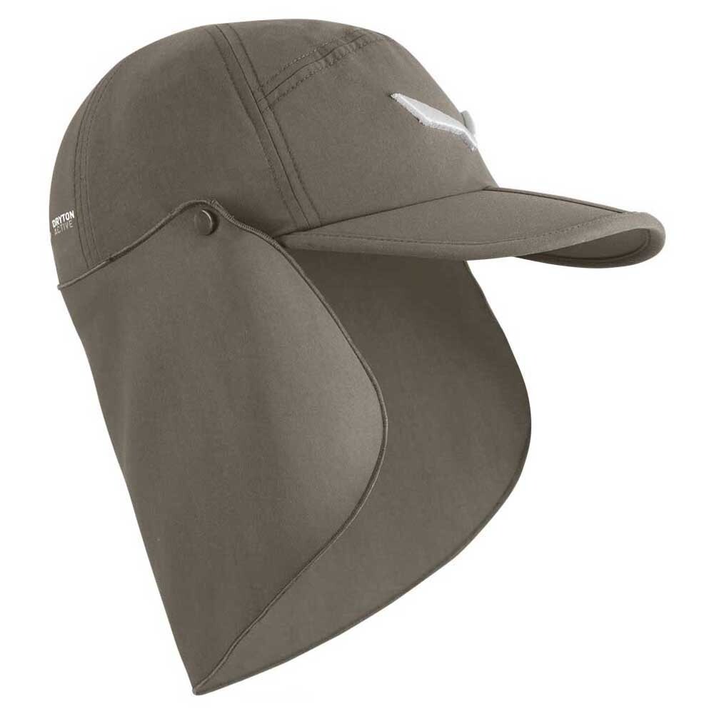 

Бейсболка Salewa Puez 2 Detatchable, зеленый