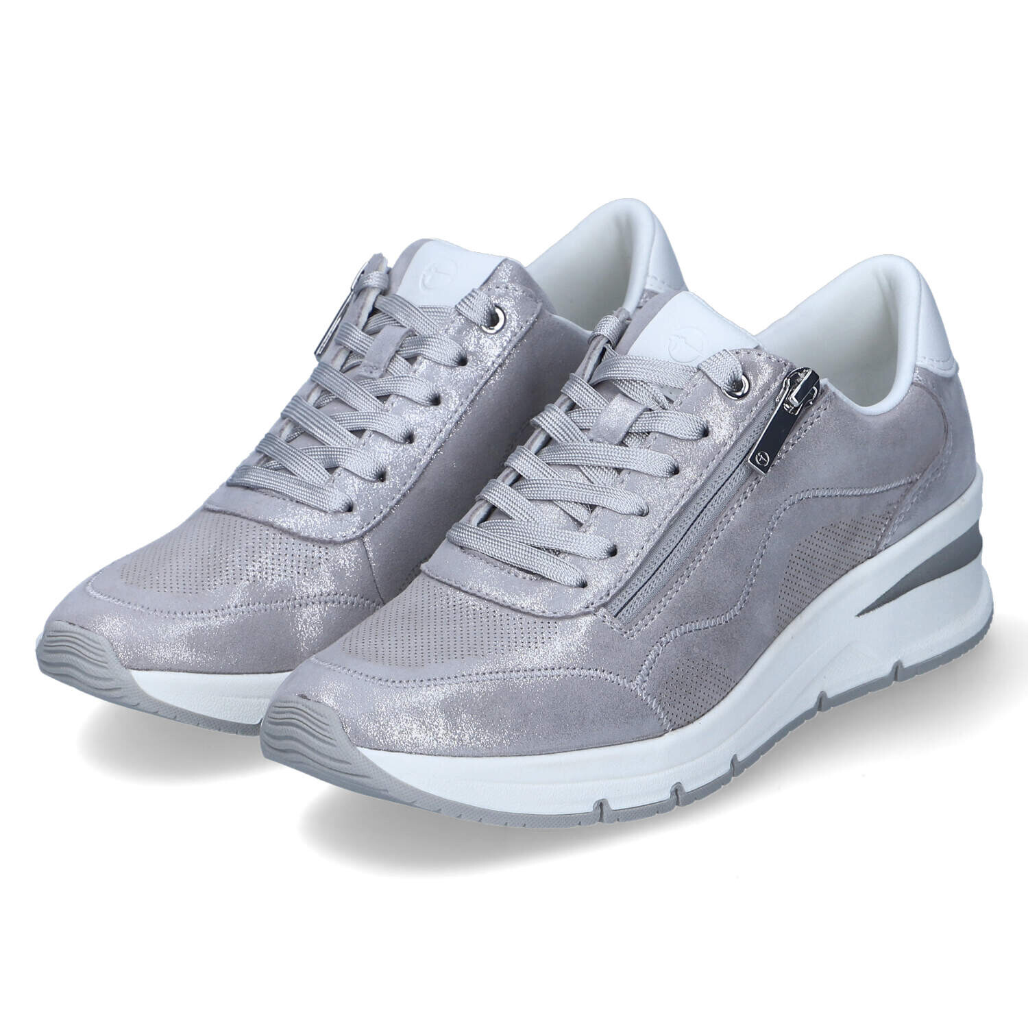 

Ботинки Tamaris Low Sneaker, серебряный