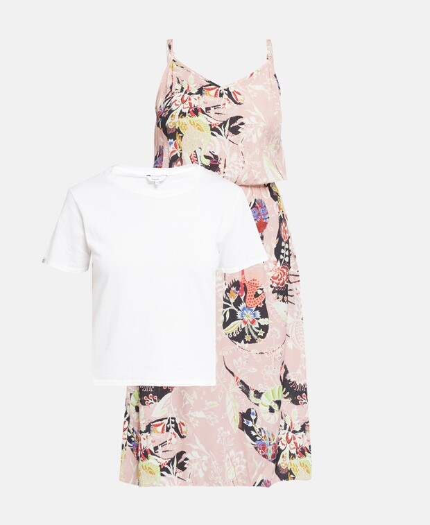 

Повседневное платье Desigual, лосось